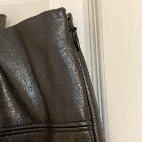 Express Faux Leather Pencil SKirt - Picture 3 of 6